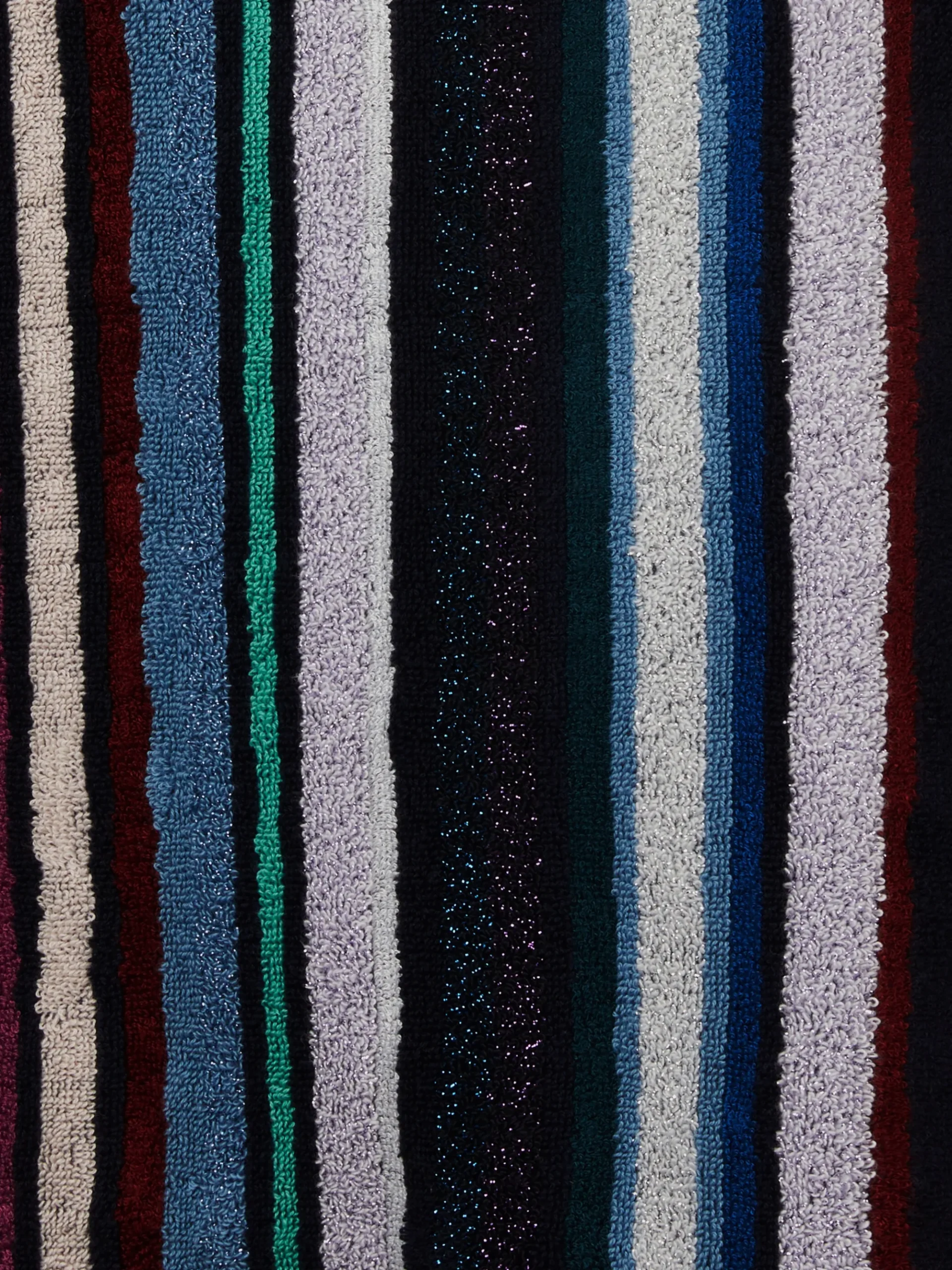 Accappatoio Chandler in spugna di cotone con lurex