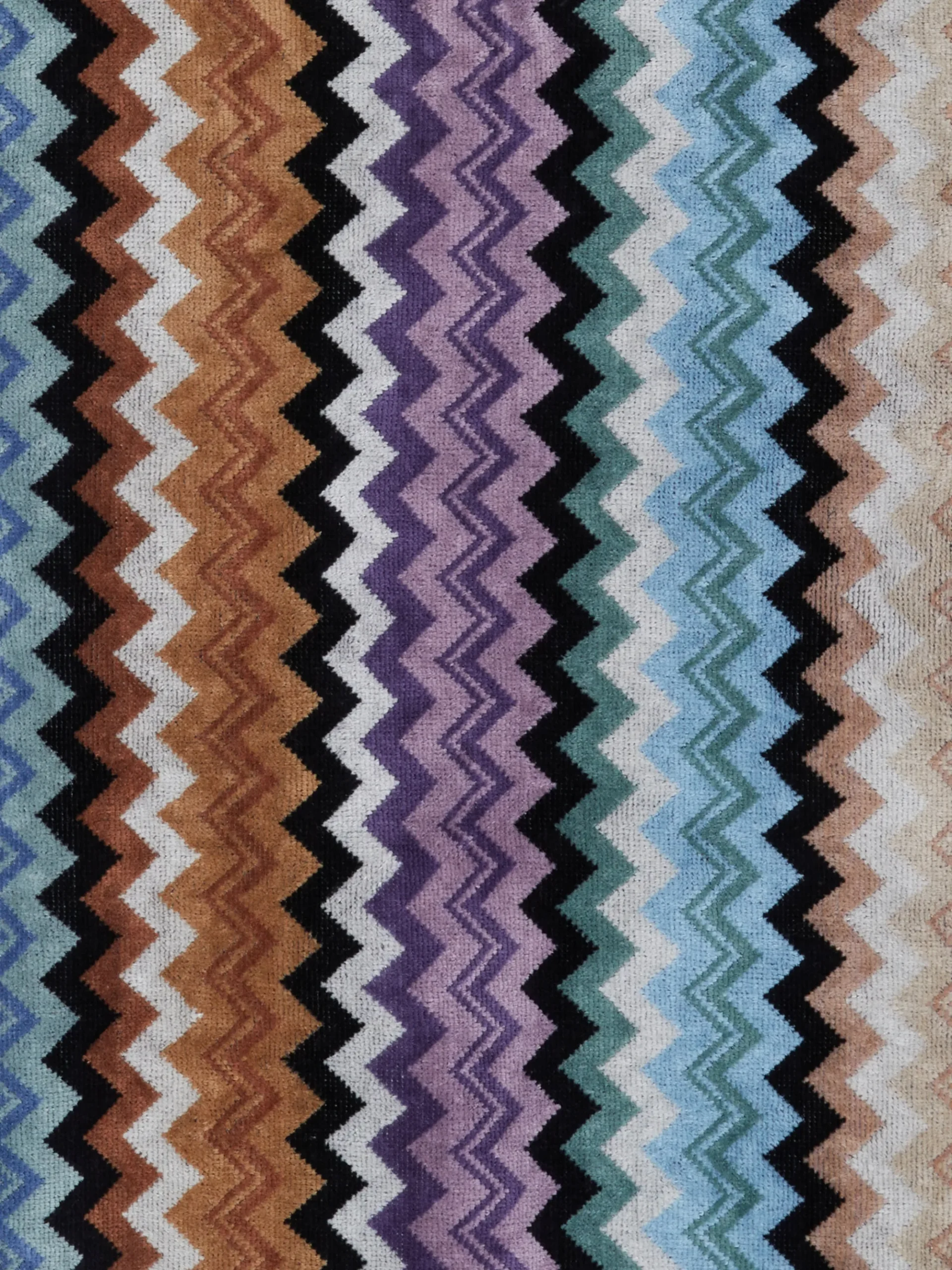 Accappatoio con cappuccio Adam in spugna di cotone chevron