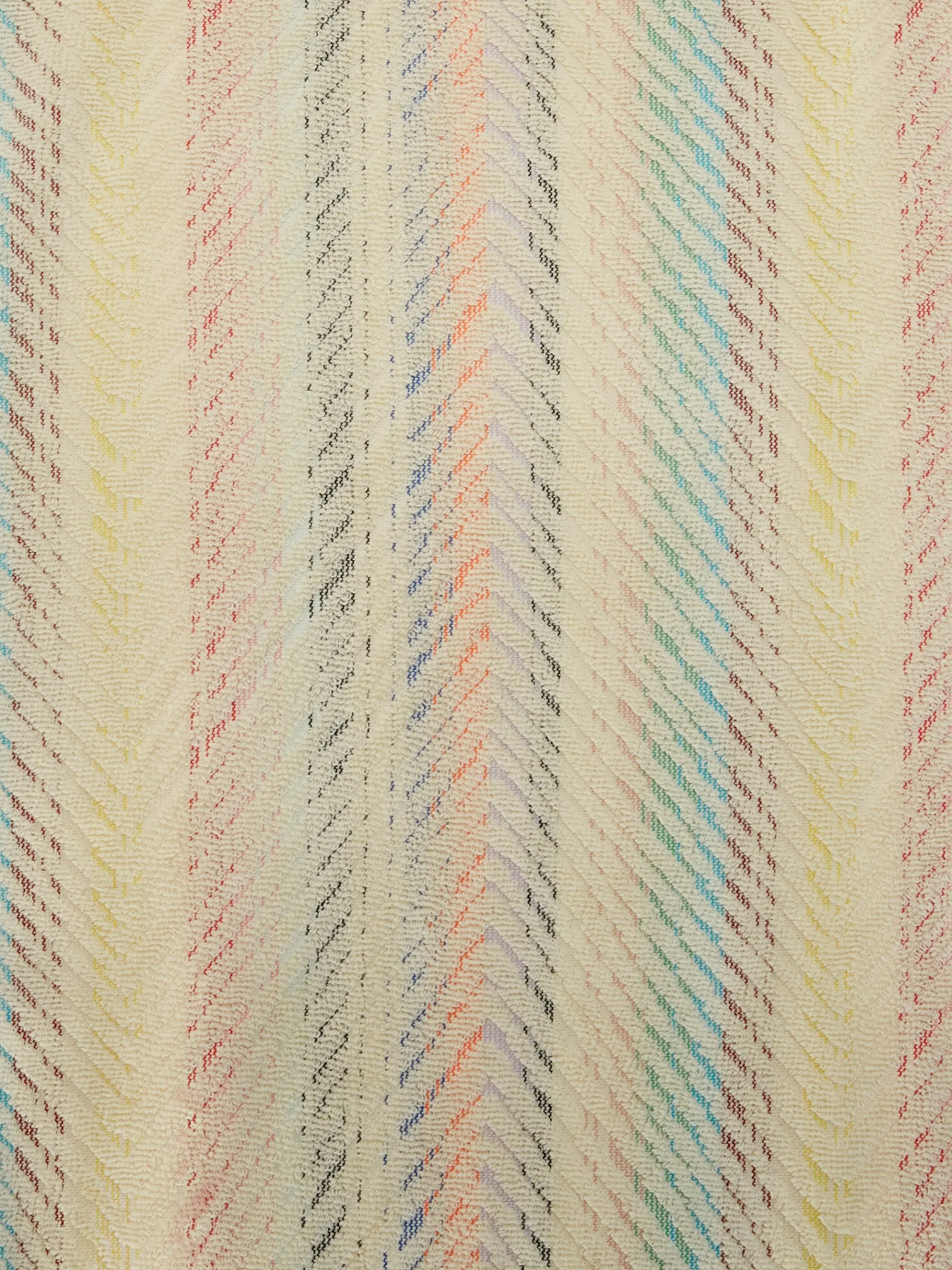 Accappatoio Harmony in spugna di cotone chevron