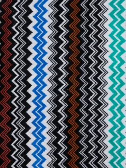 Accappatoio Neoclassic in spugna di cotone zig zag