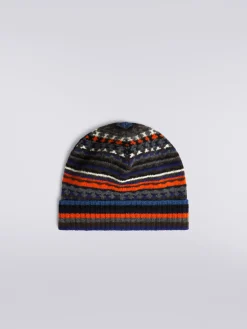 Beanie in lana jacquard