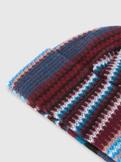 Beanie in misto lana chevorn