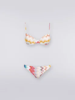Bikini crochet onda con lurex