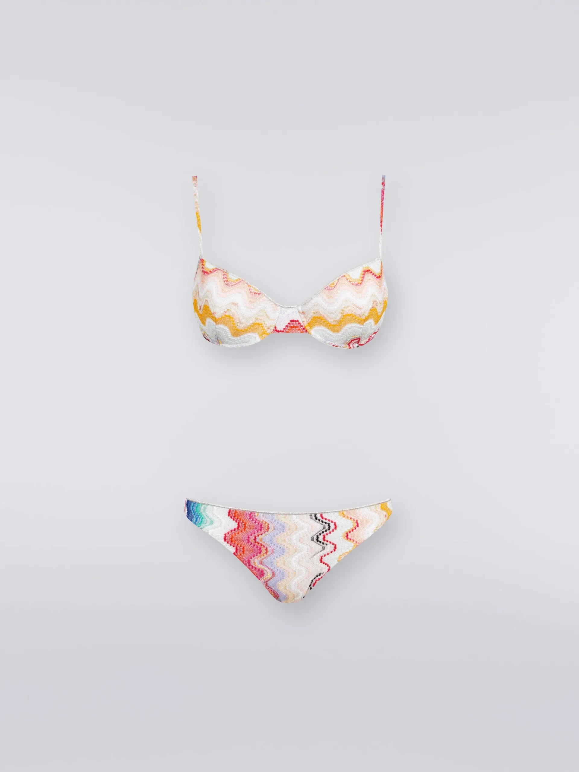 Bikini crochet onda con lurex