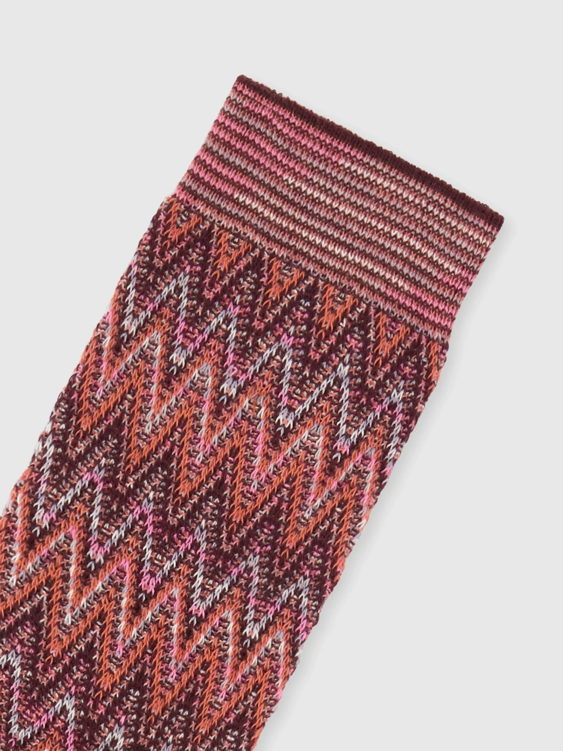 Calzini in cotone chevron