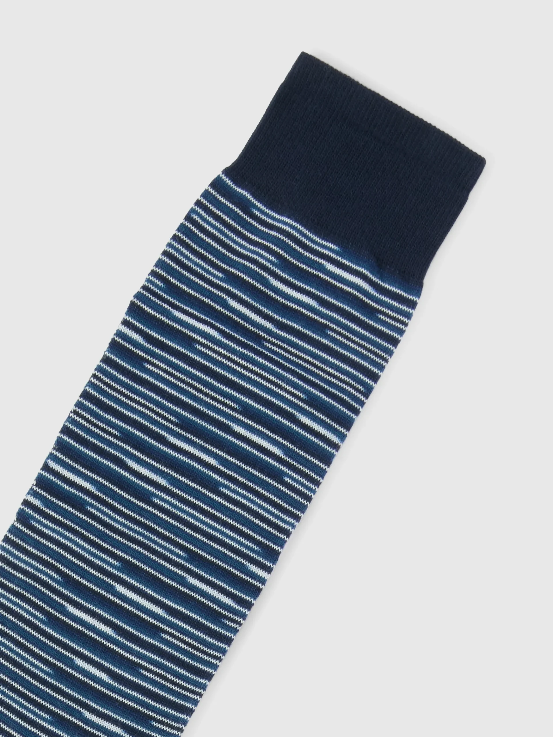 Calzini in misto cotone fiammato