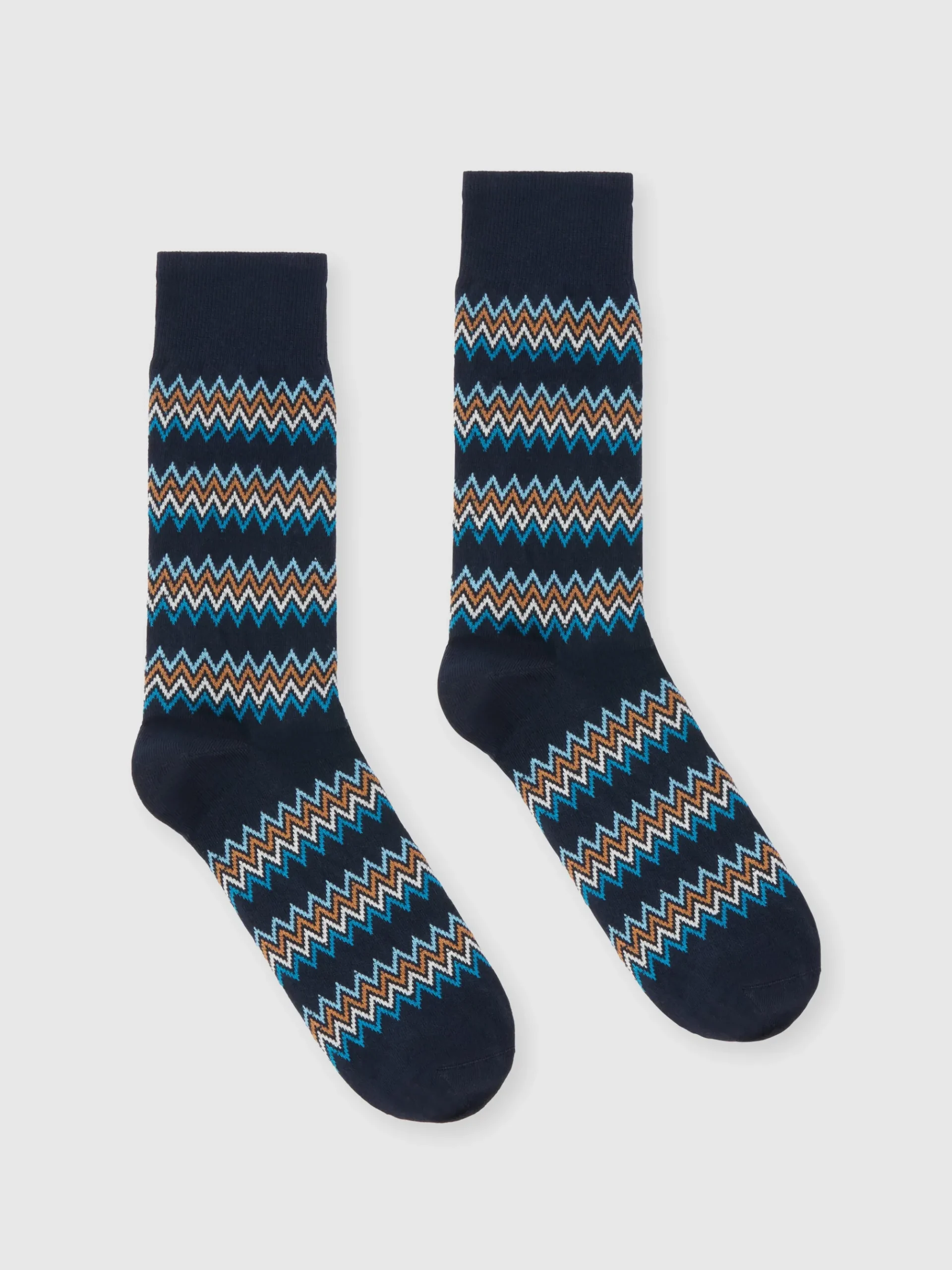 Calzini in misto cotone jacquard