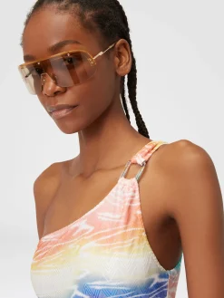 Costume intero stampa tie-dye