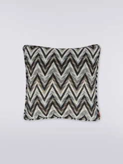 Cuscino Bleatched 40x40 cm chevron effetto 3D
