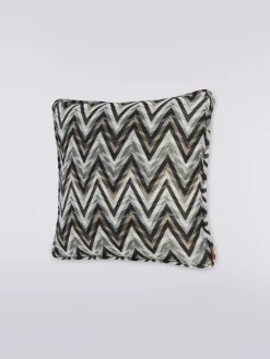 Cuscino Bleatched 40x40 cm chevron effetto 3D