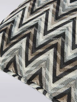 Cuscino Bleatched 40x40 cm chevron effetto 3D