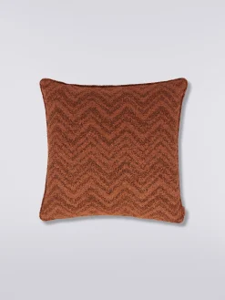 Cuscino Columbia 40x40 cm in chevron bouclé