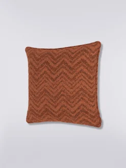 Cuscino Columbia 40x40 cm in chevron bouclé