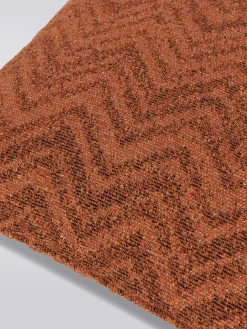 Cuscino Columbia 40x40 cm in chevron bouclé