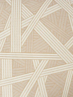Cuscino Nastri 60x60 cm con impunture a contrasto