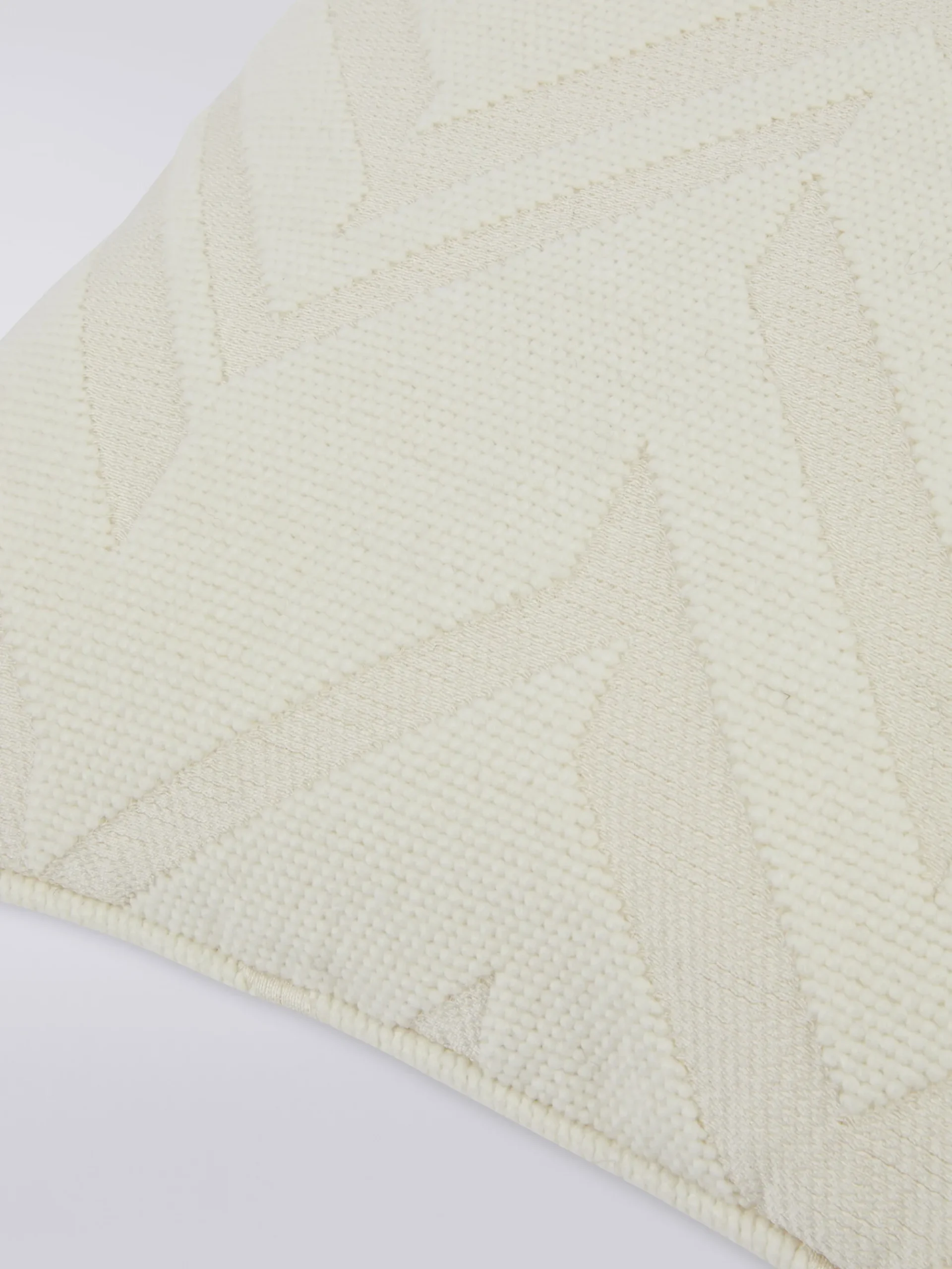 Cuscino Orme 40x40 cm lavorazione jacquard effetto 3D