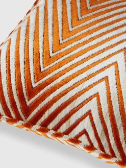 Cuscino Ziggy 30x60 cm in misto viscosa zig zag