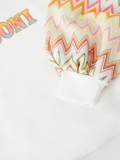 Felpa con cappuccio in cotone