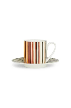 Jenkins Tazza Caffe Set 2 Pz C/Piattino