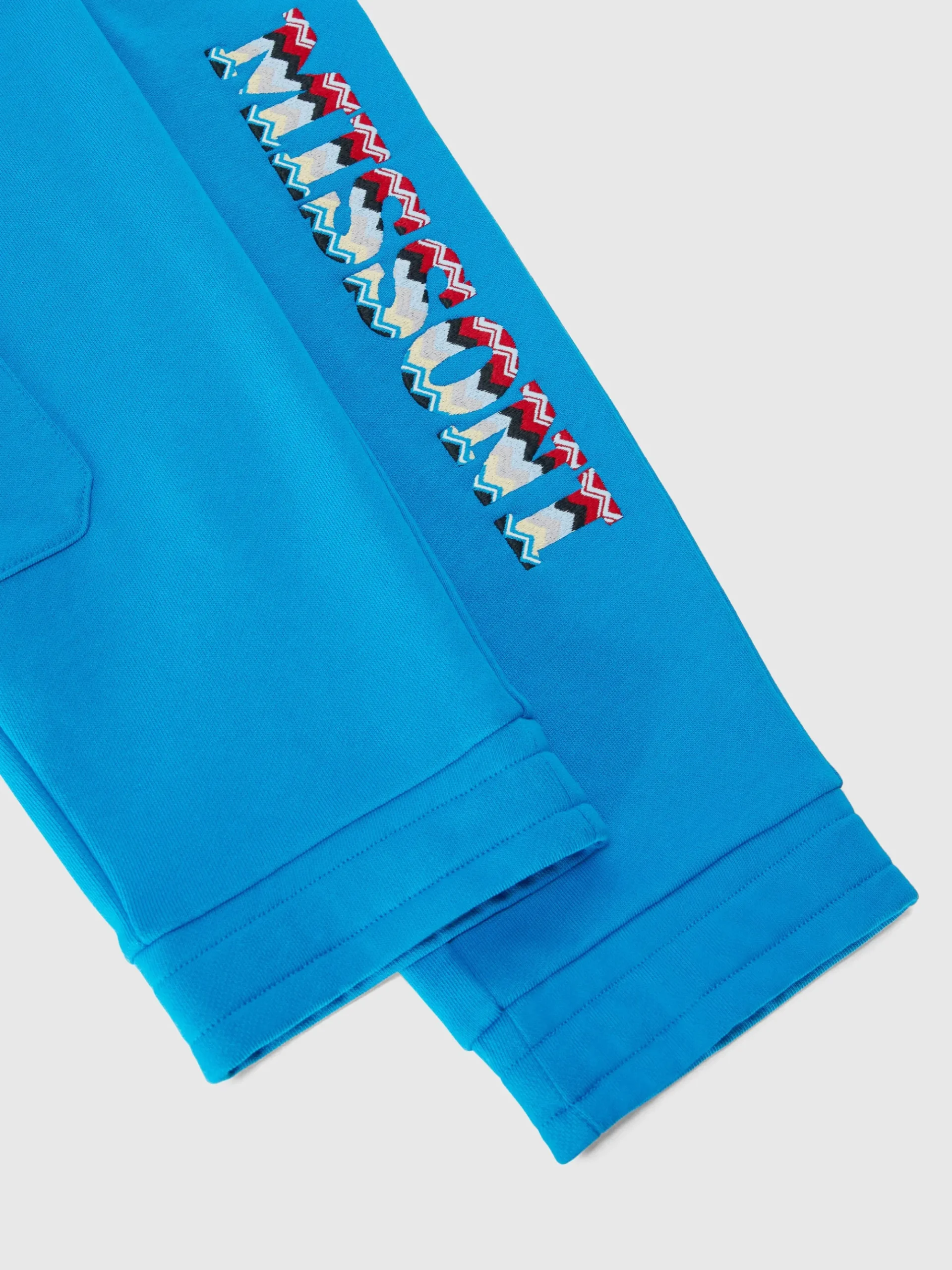 Joggers cargo in cotone con scritta logo