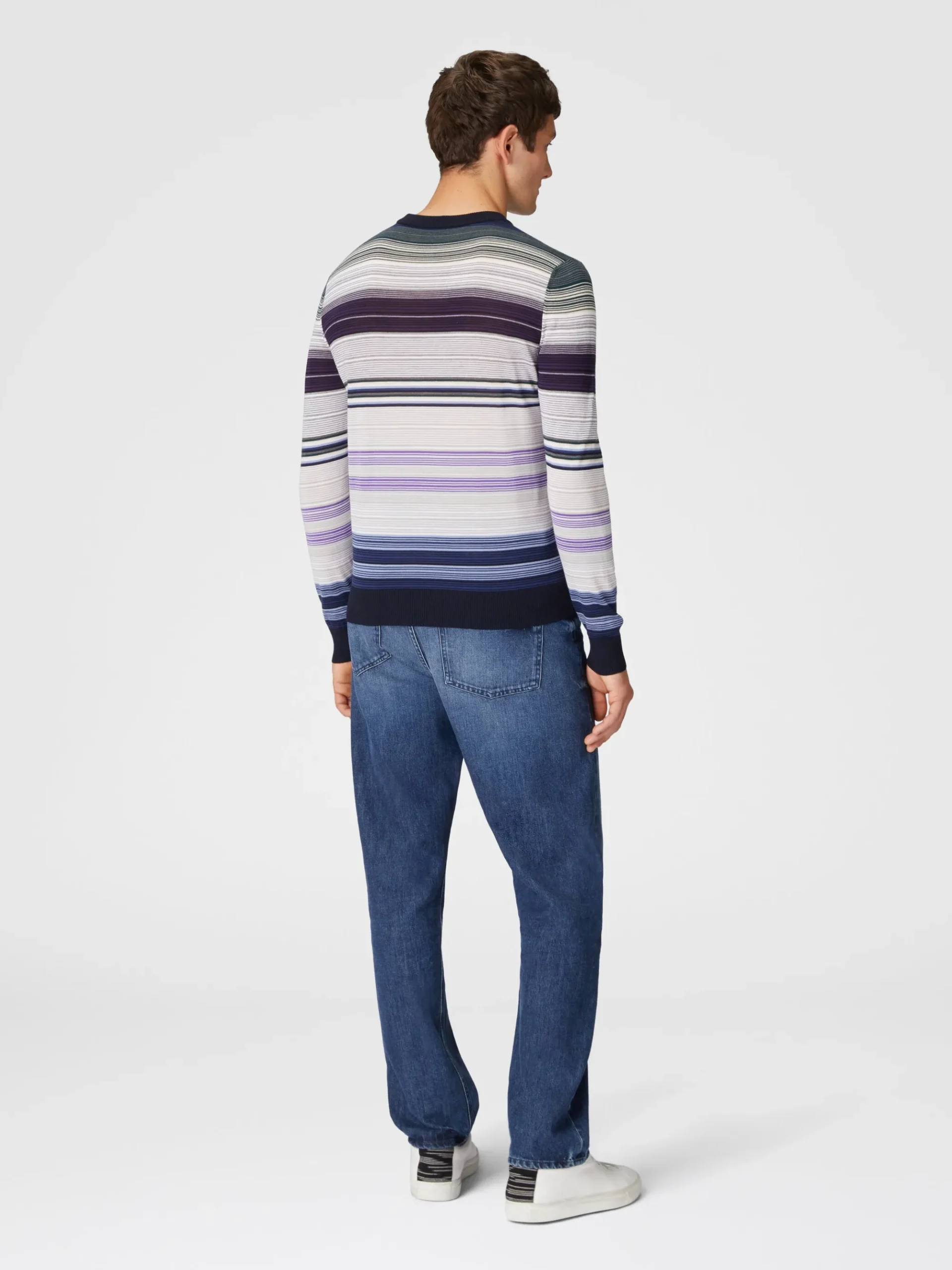 Maglia girocollo in lana