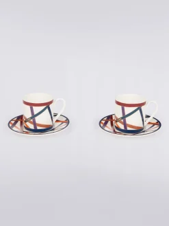 Nastri Tazza Caffe Set 2 Pz C/Piattino