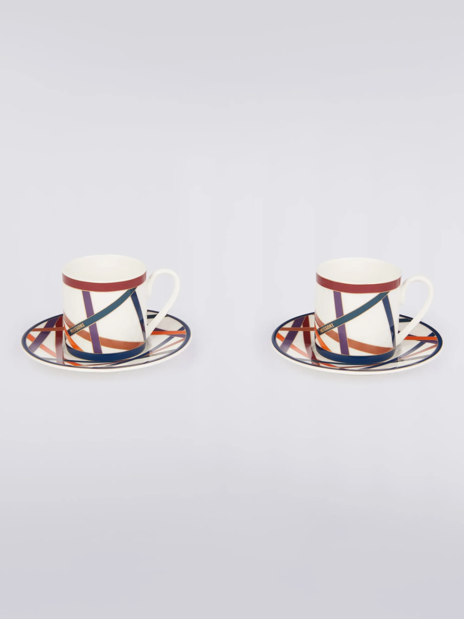 Nastri Tazza Caffe Set 2 Pz C/Piattino