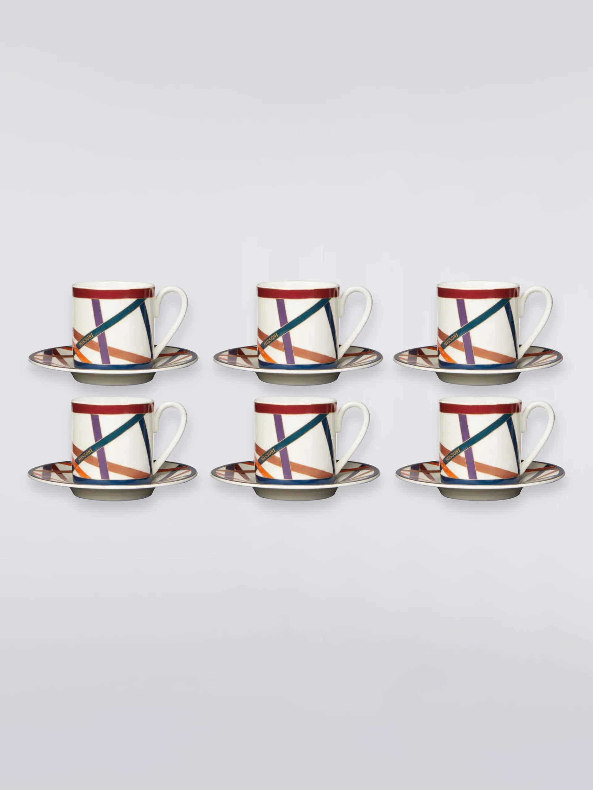 Nastri Tazza Caffe Set 6 Pz C/Piattino