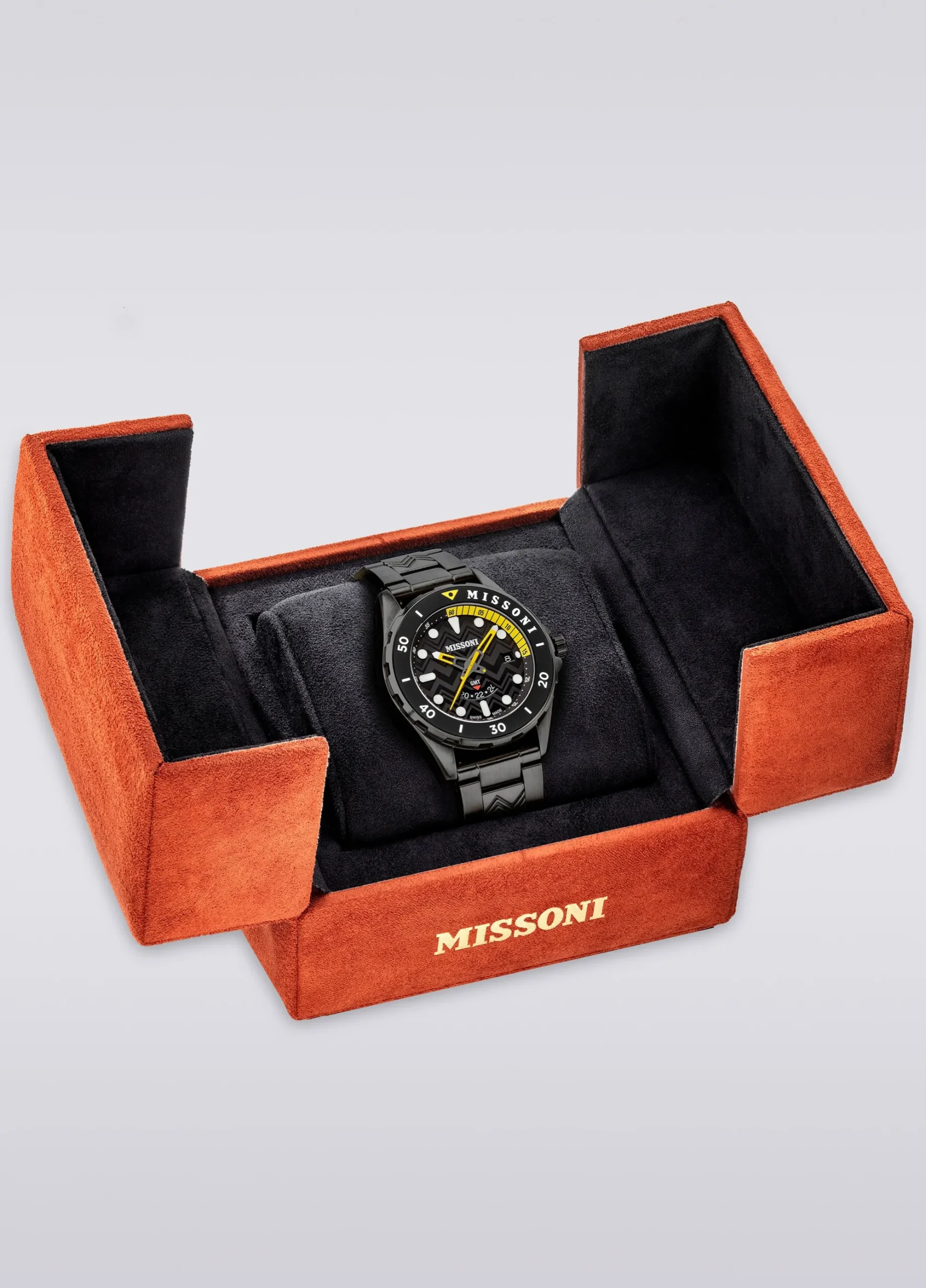 Orologio Missoni Gmt da 43 mm