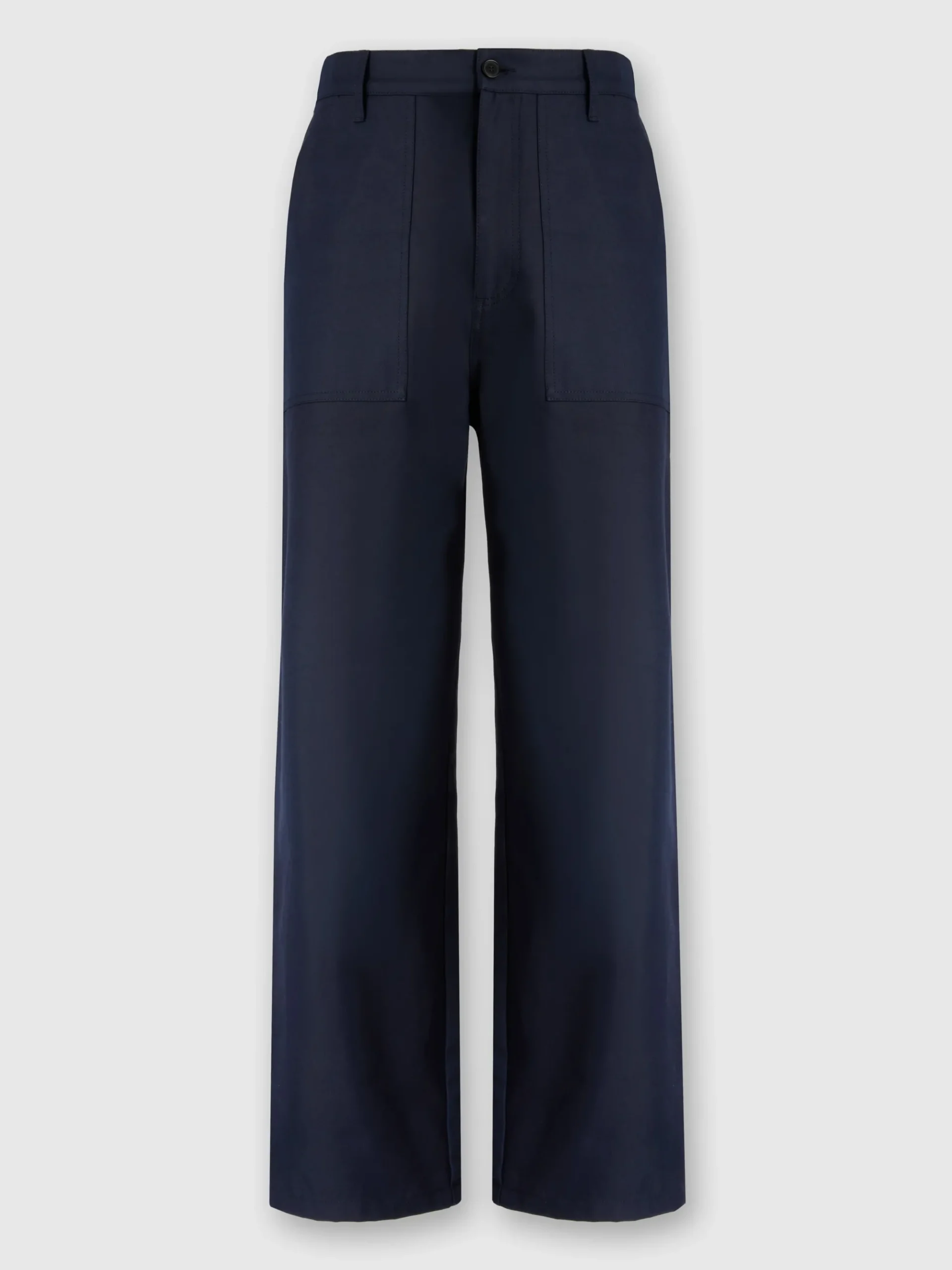 Pantaloni cargo in drill di misto cotone