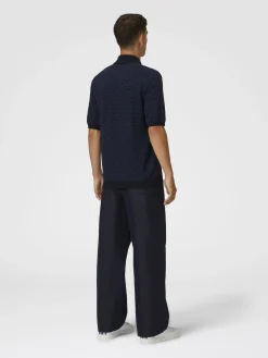 Pantaloni cargo in drill di misto cotone