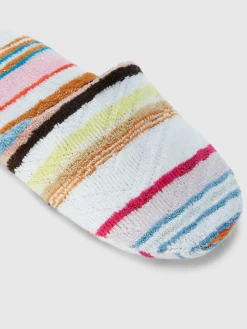 Pantofole Moonshadow in spugna di cotone con lurex