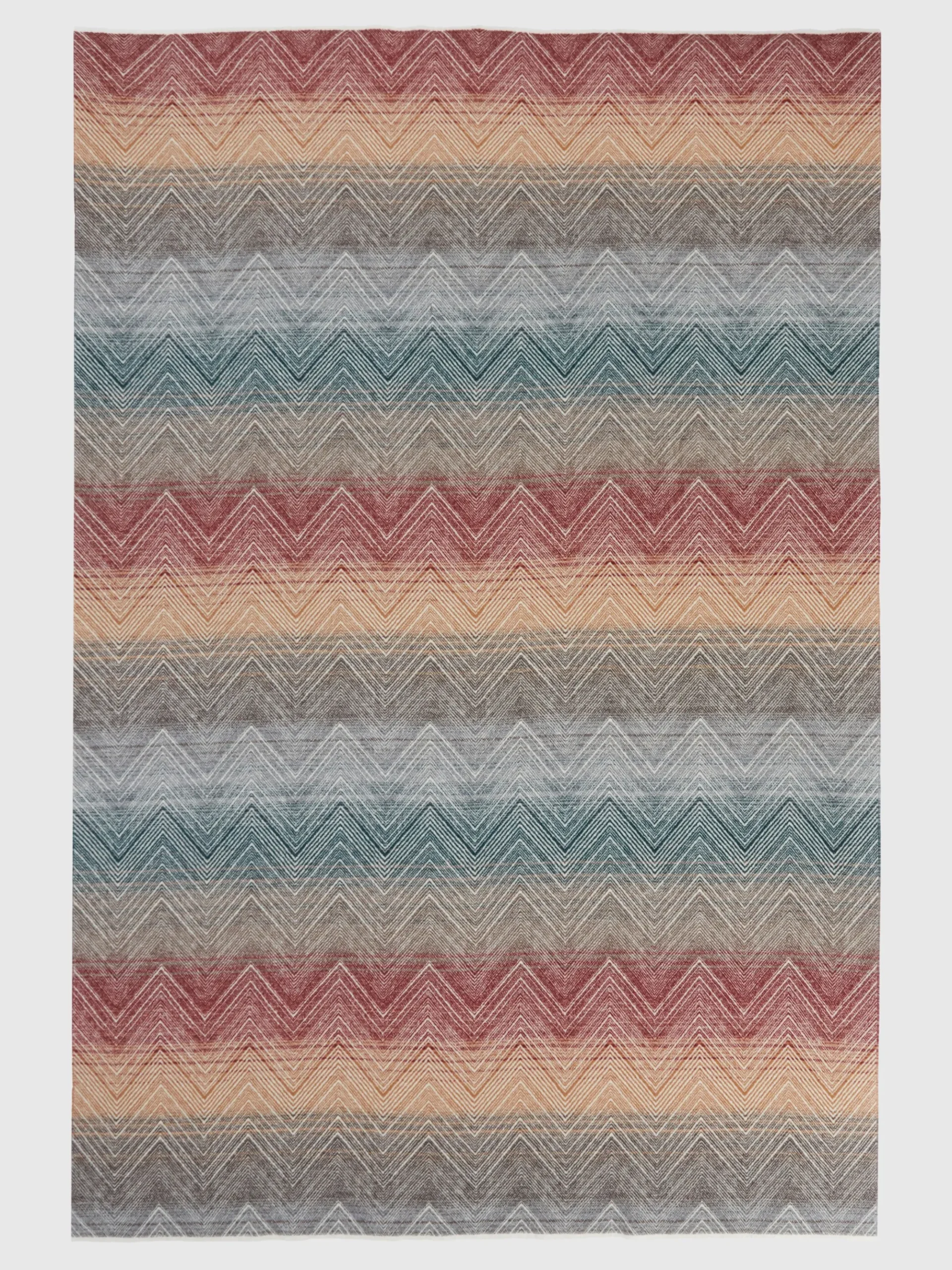 Plaid Marea 130x190 cm in lana chevron