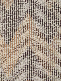 Pouf cilindrico Dinamico bouclé 40x30 cm chevron
