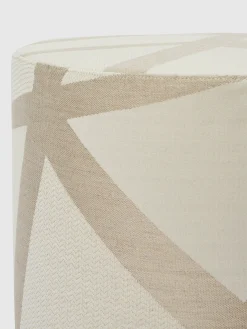 Pouf cilindrico Nastri Relief 40x30 cm
