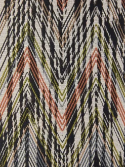 Pouf cilindrico NY 40x30 cm chevron