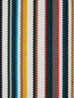Pouf da esterno cilindrico Shangai 40x30 cm zig zag