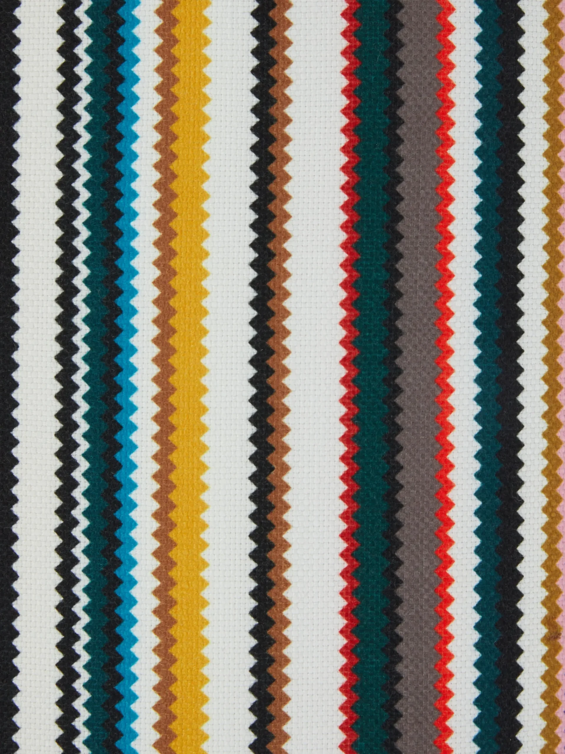 Pouf da esterno cilindrico Shangai 40x30 cm zig zag