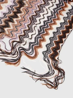 Sciarpa in viscosa chevron