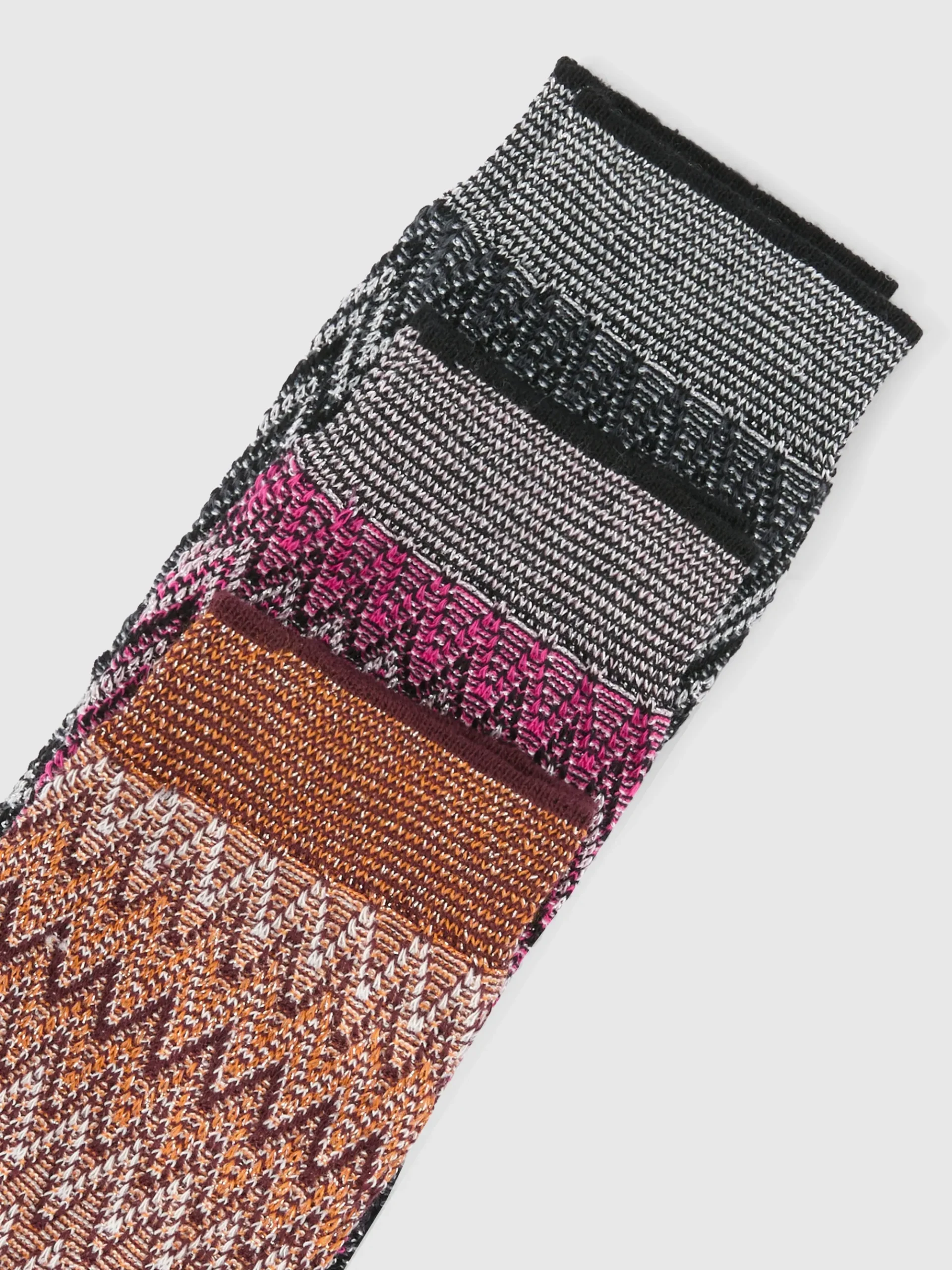 Set 3 calzini zig zag