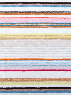 Set 2 pezzi di asciugamani da bagno Moonshadow in spugna di cotone con lurex