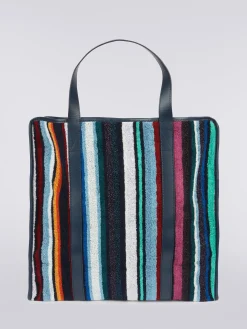 Sporta Chandler 40x40 cm in cotone e viscosa velour con lurex