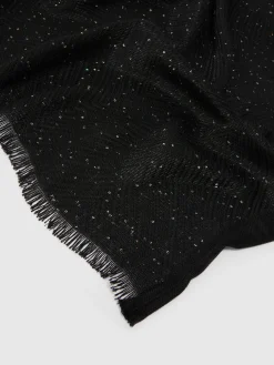 Stola in misto viscosa con paillettes