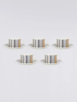 Stripes Jenkins Tazza Tè Set 6 Pz C/Piattino