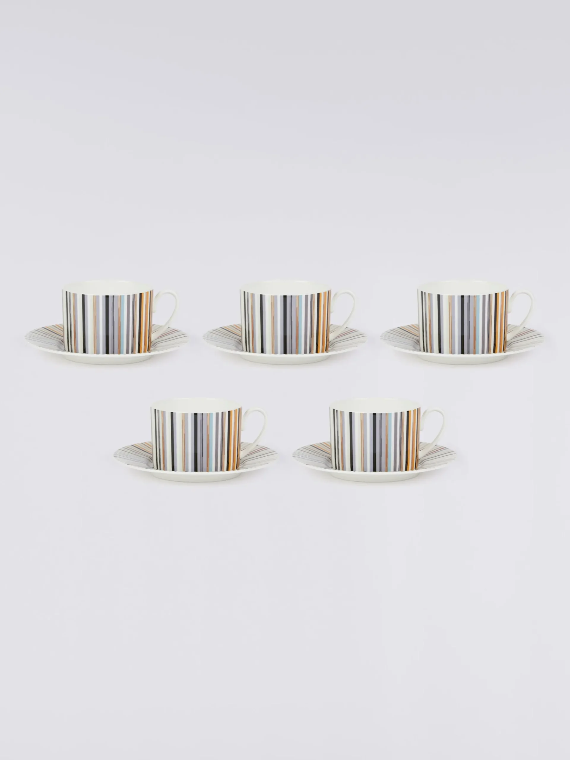 Stripes Jenkins Tazza Tè Set 6 Pz C/Piattino