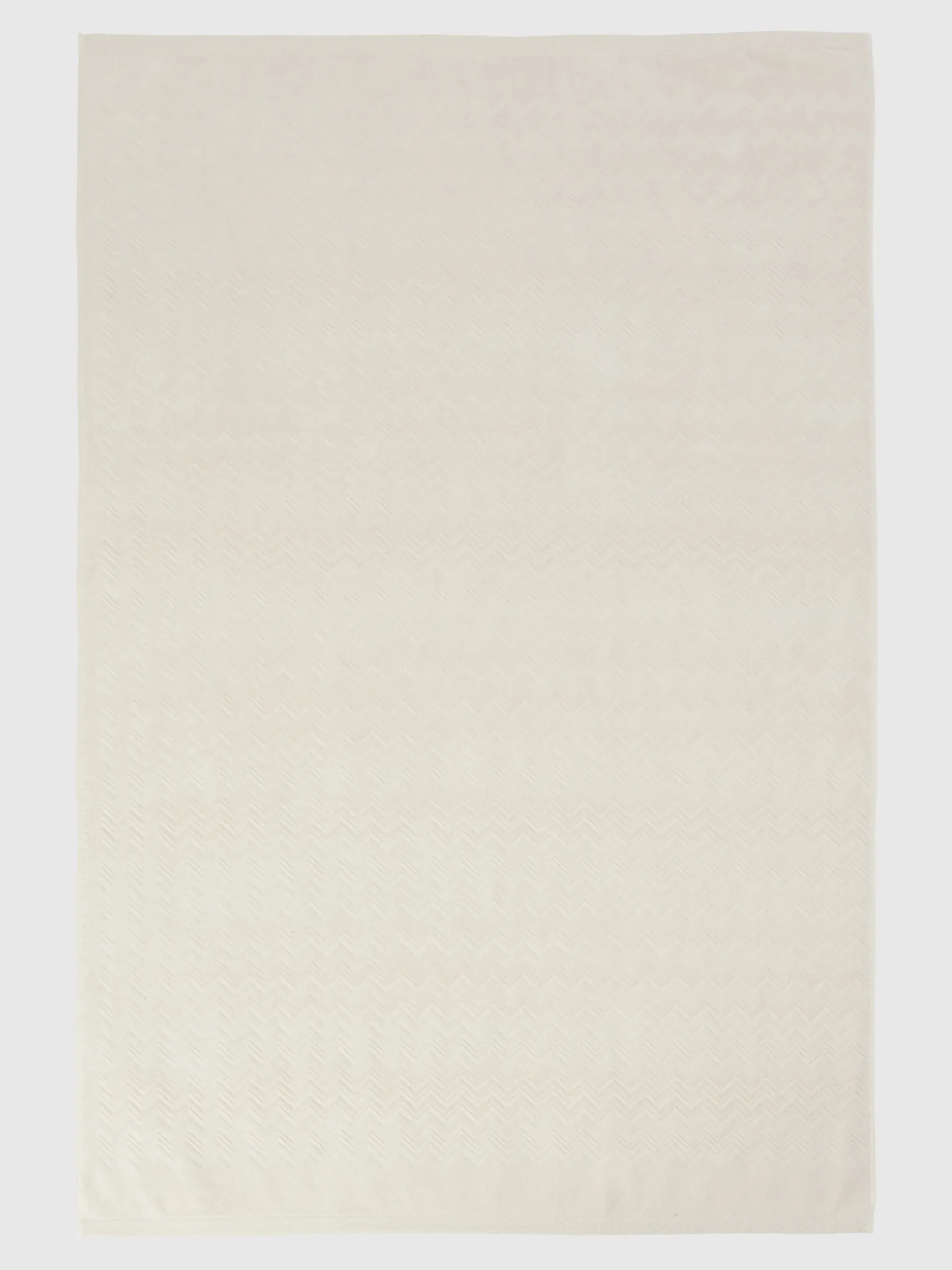 Telo da bagno 150x100 cm Chalk in spugna di cotone zig zag