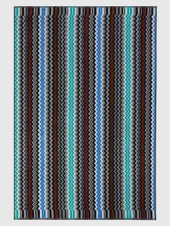 Telo da bagno 150x100 cm Neoclassic in spugna di cotone zig zag
