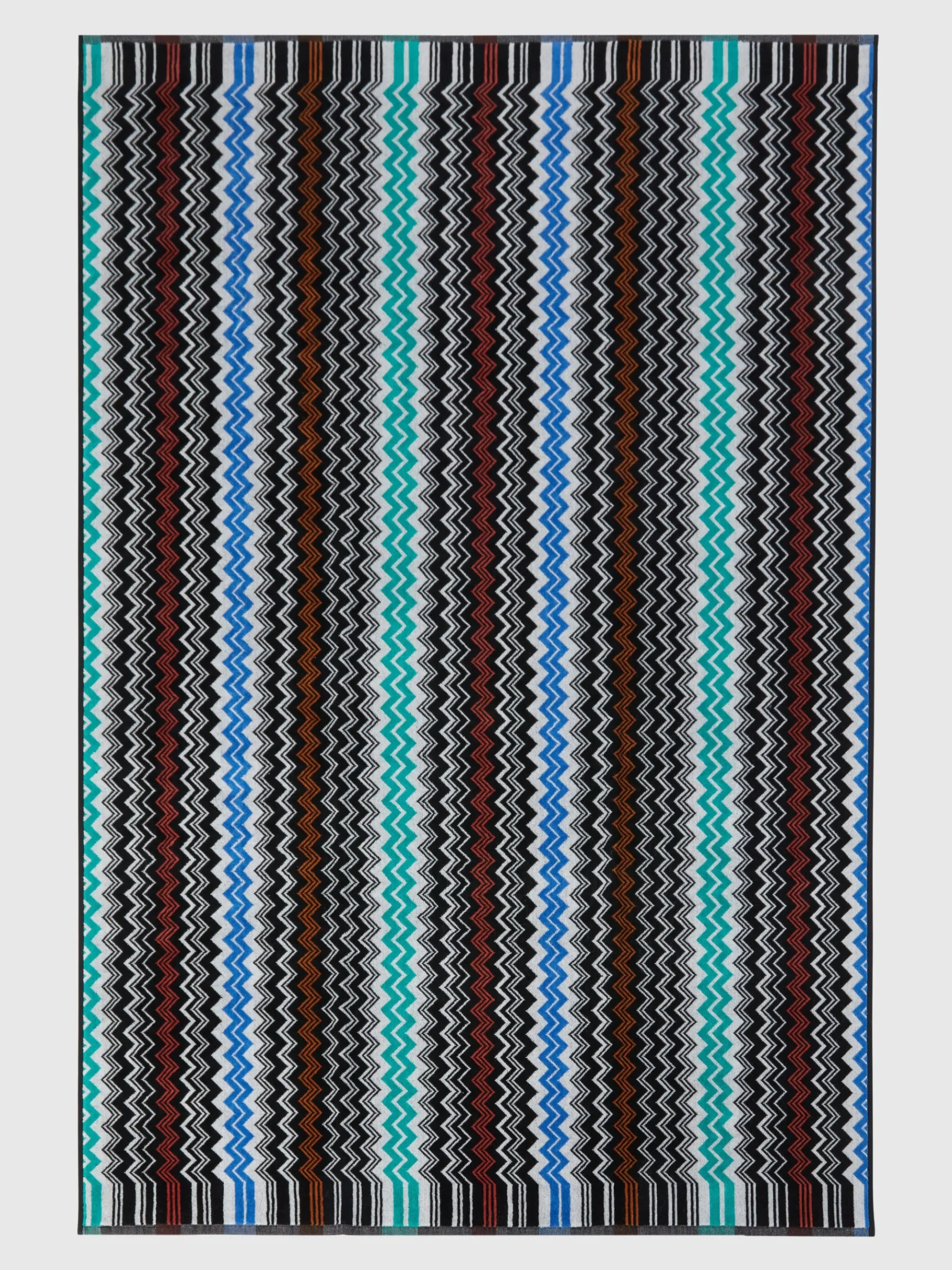 Telo da bagno 150x100 cm Neoclassic in spugna di cotone zig zag