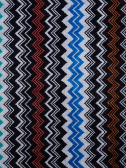Telo da bagno 150x100 cm Neoclassic in spugna di cotone zig zag