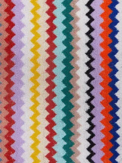 Telo da bagno 150x100 cm Riverbero in spugna di cotone zig zag